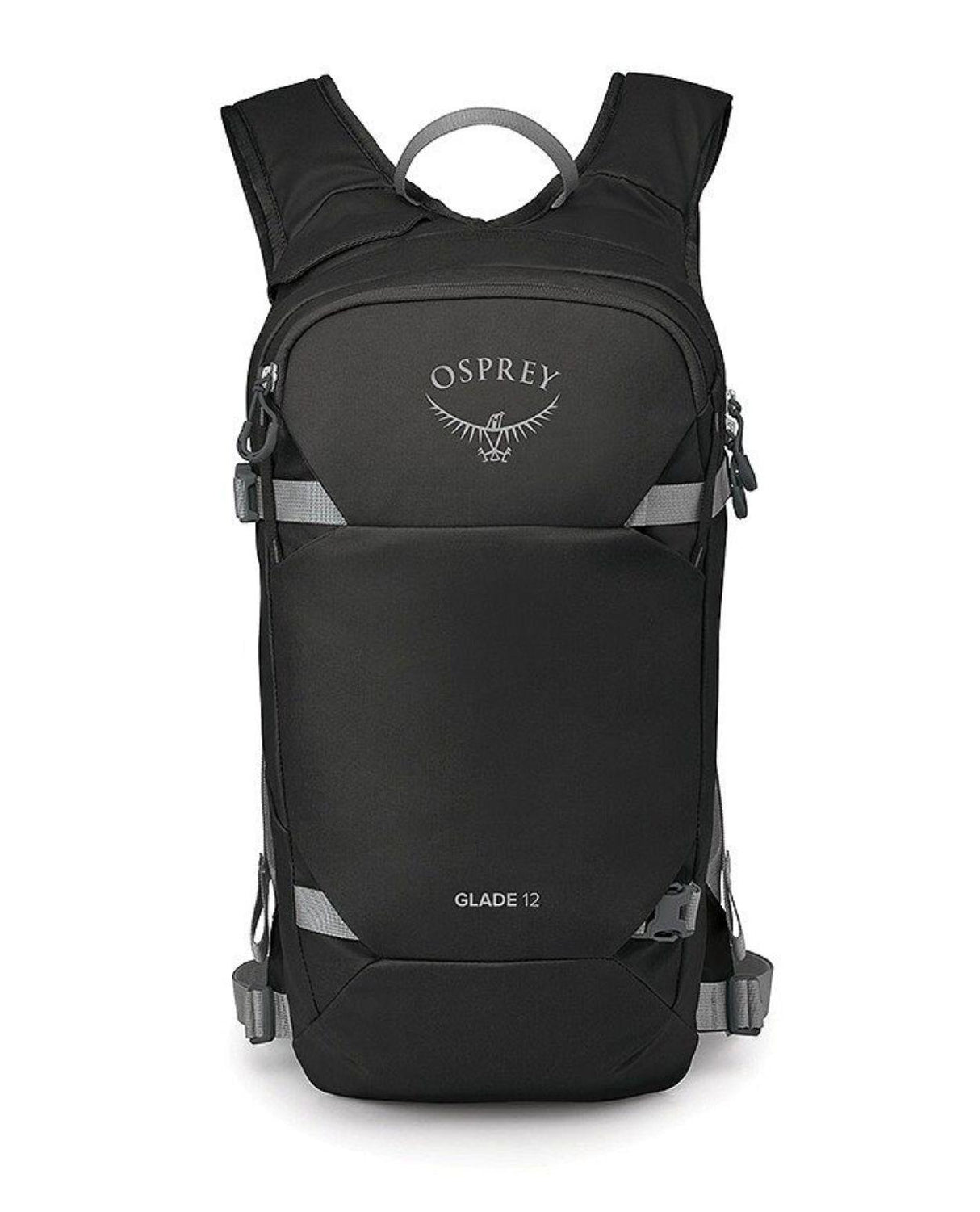 Osprey Glade 12 - Svart ryggsäck för skidåkning