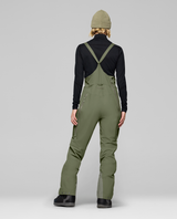 Norrøna Møre Gore-Tex Salopette Women - Deep Lichen Green - Bakifrån