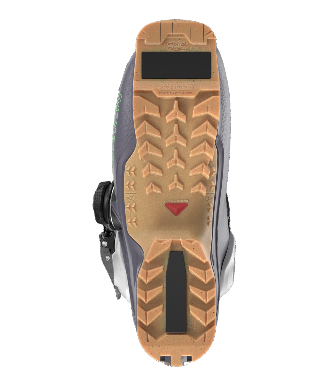 Salomon Shift Alpha BOA 120 - Undersida med GripWalk-sula och Contagrip