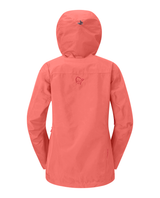 Norrøna Lofoten Gore-Tex Insulated Jacket Women - Deep Sea Coral bakifrån