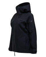 Peak Performance Alpine Gore-Tex 3L Jacket Women - Svart skidjacka för dam från sidan.