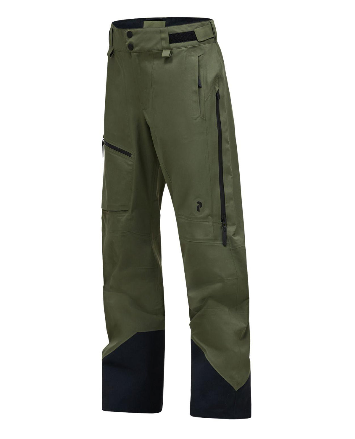 Peak Performance Alpine Gore-Tex 3L Pants Women Pine Needle - Gröna dam-skidbyxor