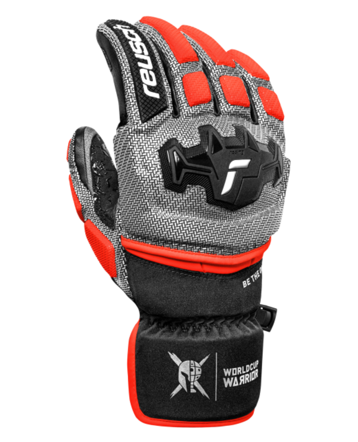 Reusch Worldcup Warrior GS - Black/Silver/Fluo Red - Alpingaraget