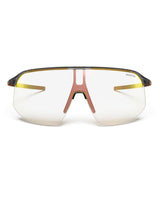 Julbo Density Reactiv 0-3 High Contrast solglasögon framifrån i svart och koppar mot vit bakgrund