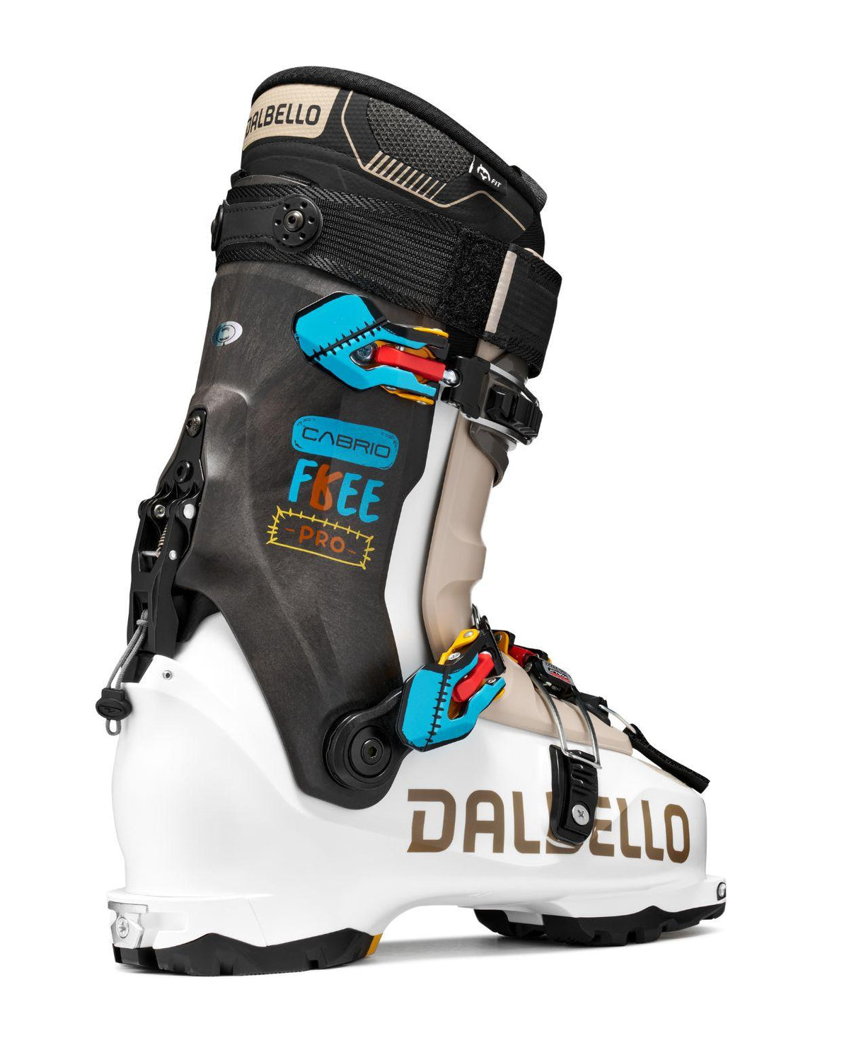 Dalbello Cabrio LV FREE PRO 26/27 alpinskidpjäxa i profil