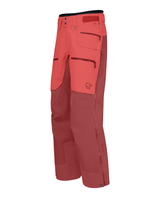 Norrøna Lofoten Gore-Tex Pro Pants Men i färgkombinationen Baked Apple och Port – slitstarka skidbyxor för herr.