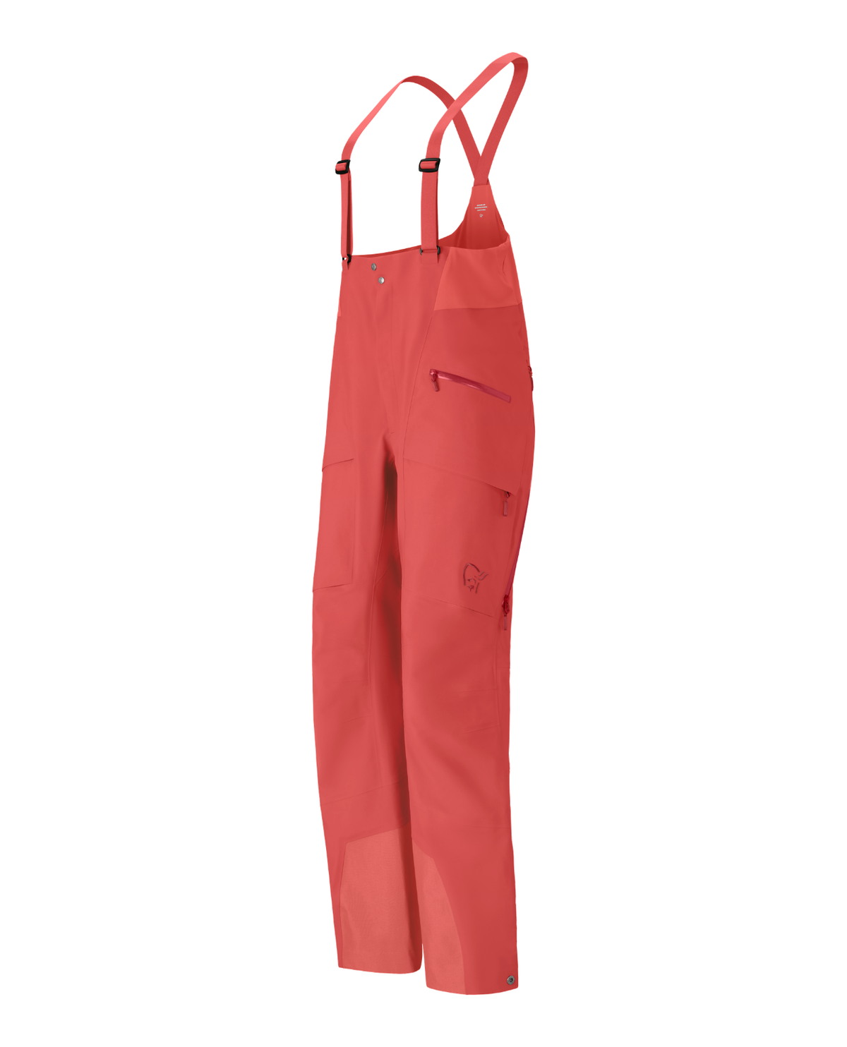 Norrøna Møre Gore-Tex Salopette Women - Baked Apple skidbyxor