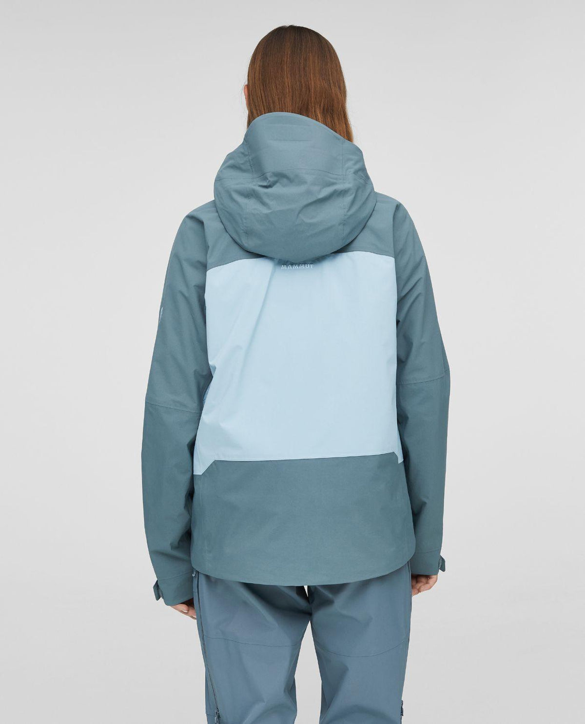 Mammut Haldigrat Gore-Tex HS Thermo Hooded Jacket Women - Nebla-Strata Flerfärgad bakifrån