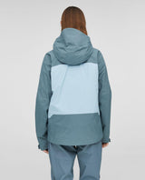 Mammut Haldigrat Gore-Tex HS Thermo Hooded Jacket Women - Nebla-Strata Flerfärgad bakifrån