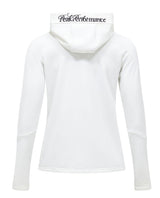 Peak Performance 40Y Rider Zip Hood dam i offwhite färg bakifrån