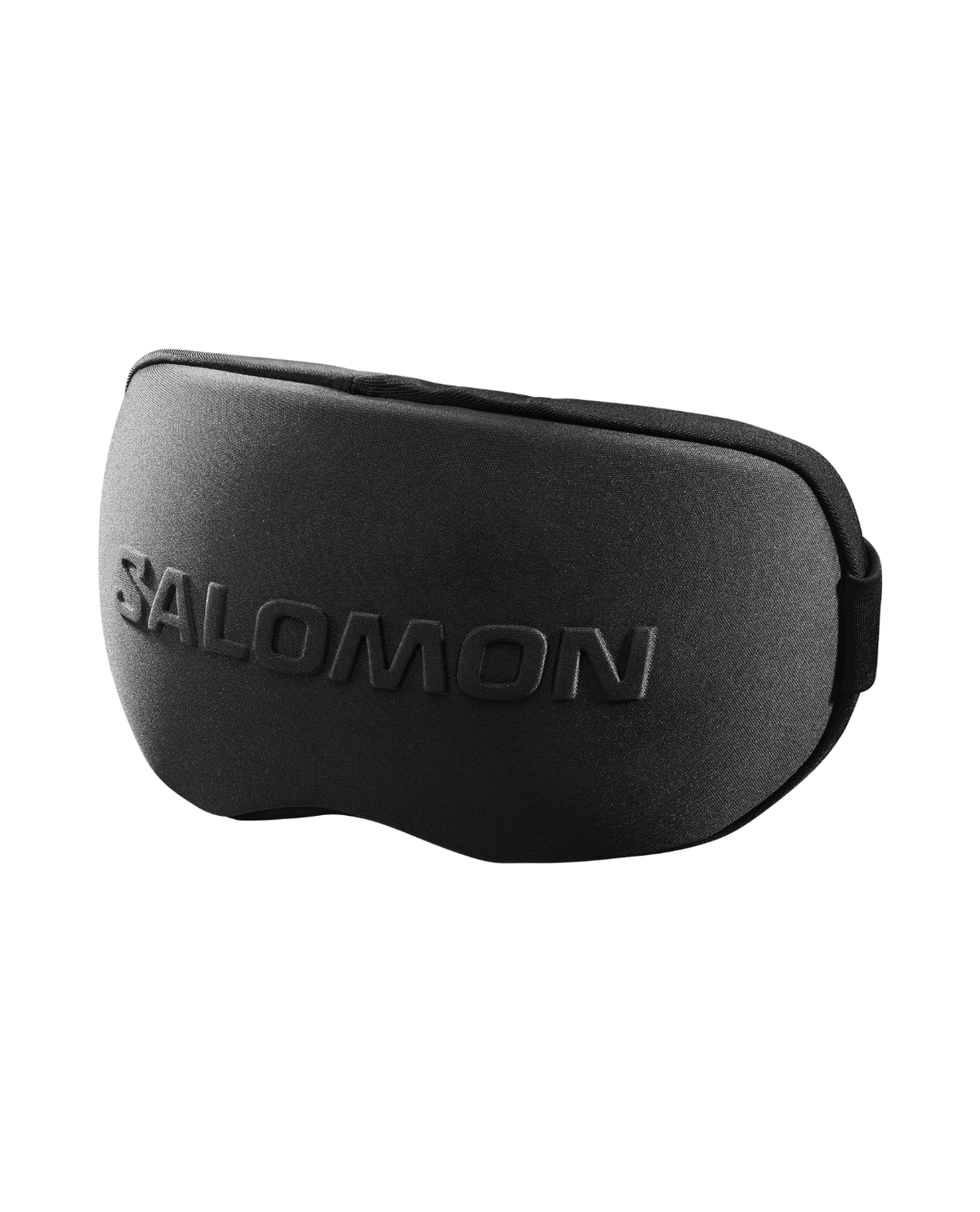 Salomon Radium Pro Outline Sigma skidglasögon med svart hårt skyddsfodral och präglad logotyp.