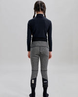 POC Layer Cut Resistant Tights Junior i svart färg, sedda bakifrån.