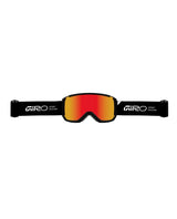 Giro Revolt Pro Black Wordmark - Svart skidglasögon med orange spegellins