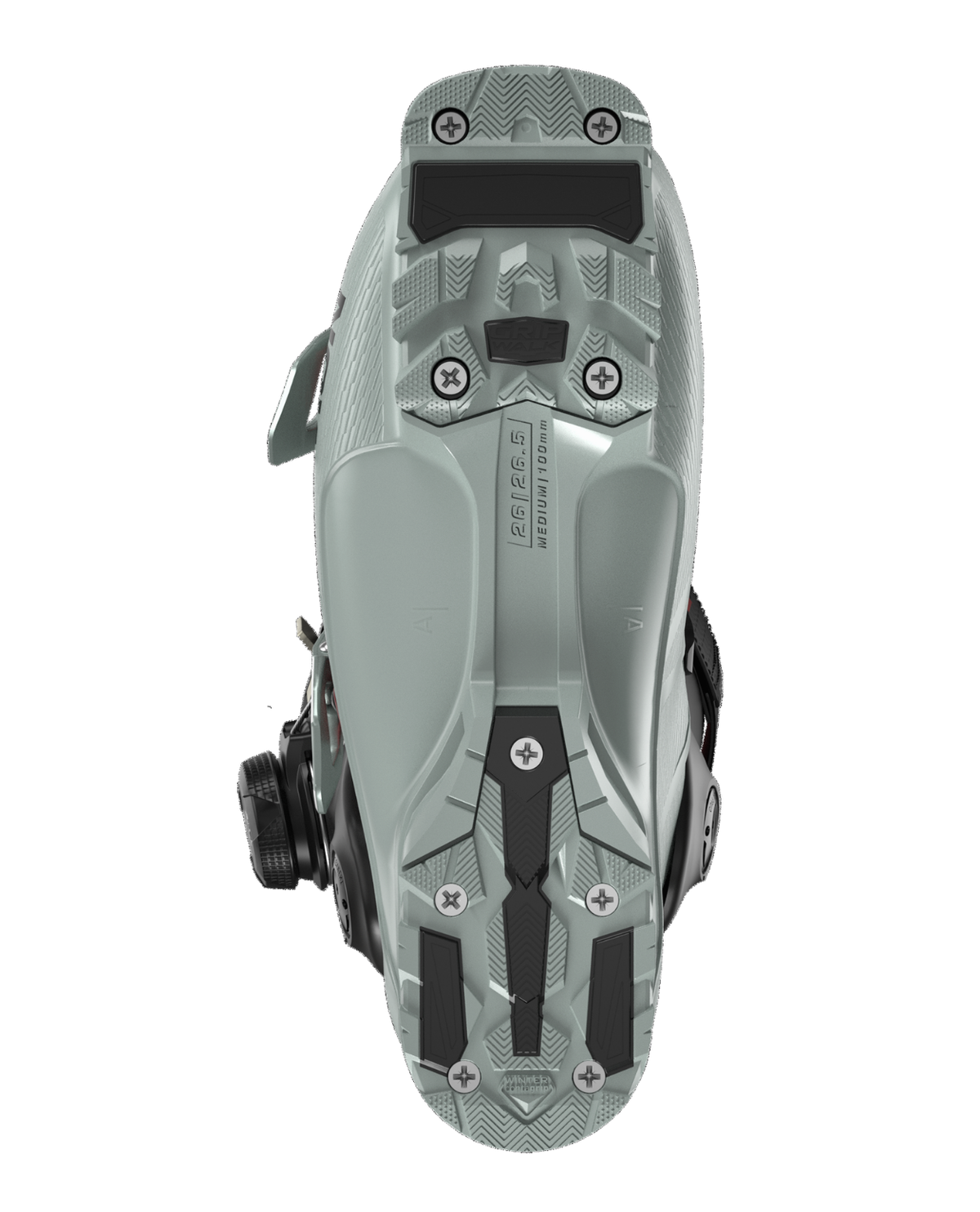 Salomon S/Pro Supra C BOA 130 alpinpjäxa undersida med GripWalk-sula i grått