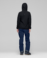 Norrøna Lyngen thermo100active Zip Hood Women - Caviar Black - Bakifrån