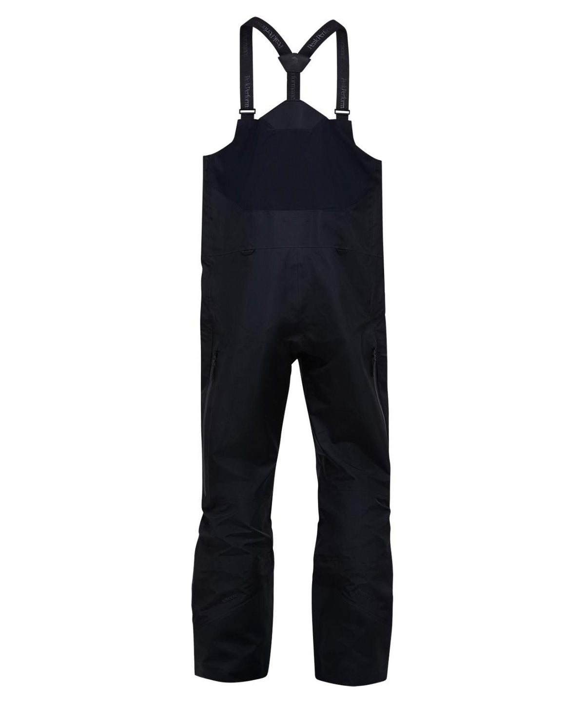 Peak Performance Vertical Gore-Tex Pro Bib Pants Men - Svart skidbyxa bakifrån