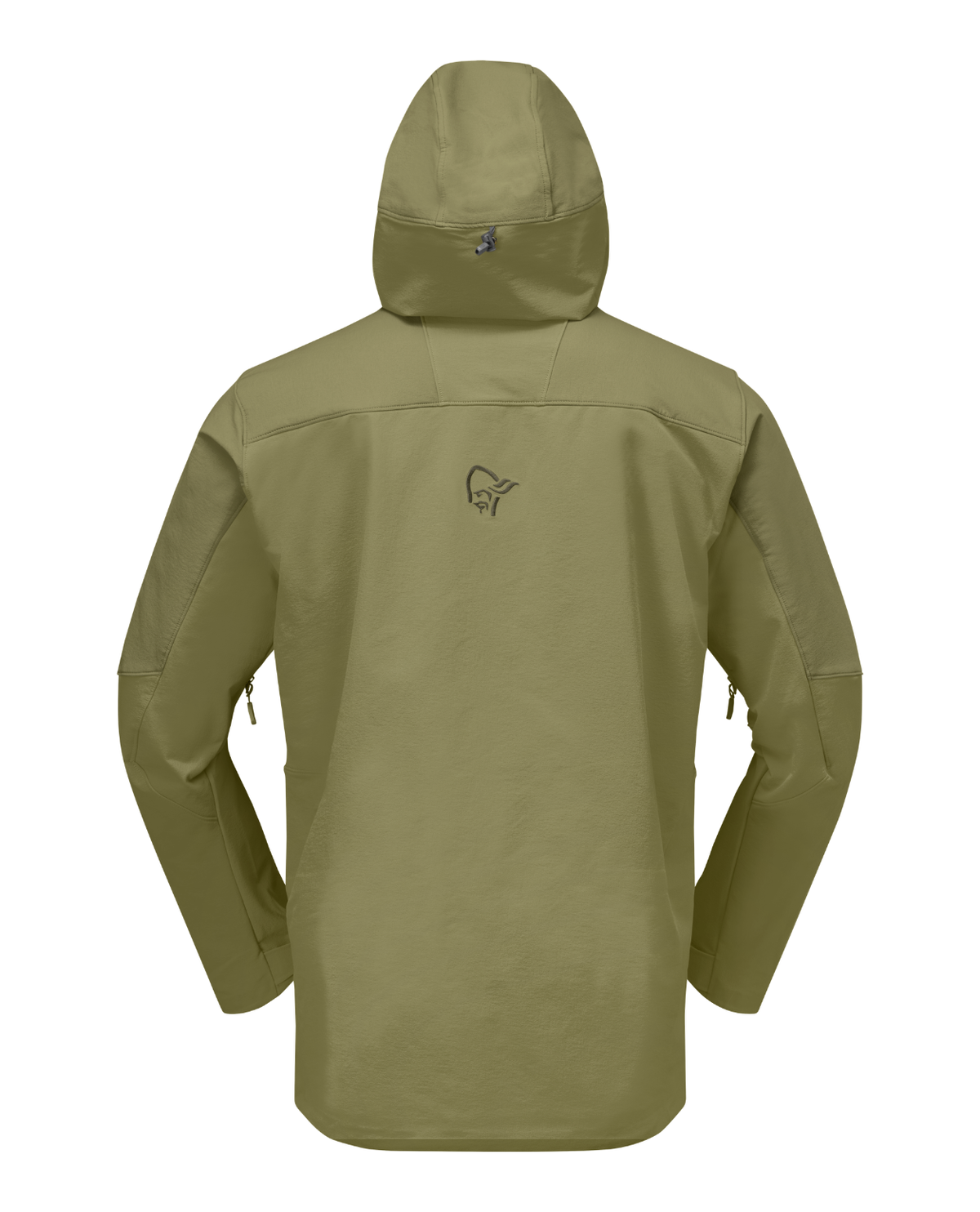 Norrøna Lofoten flex1 Jacket Men - Deep Lichen Green - Bakifrån