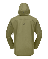 Norrøna Lofoten flex1 Jacket Men - Deep Lichen Green - Bakifrån