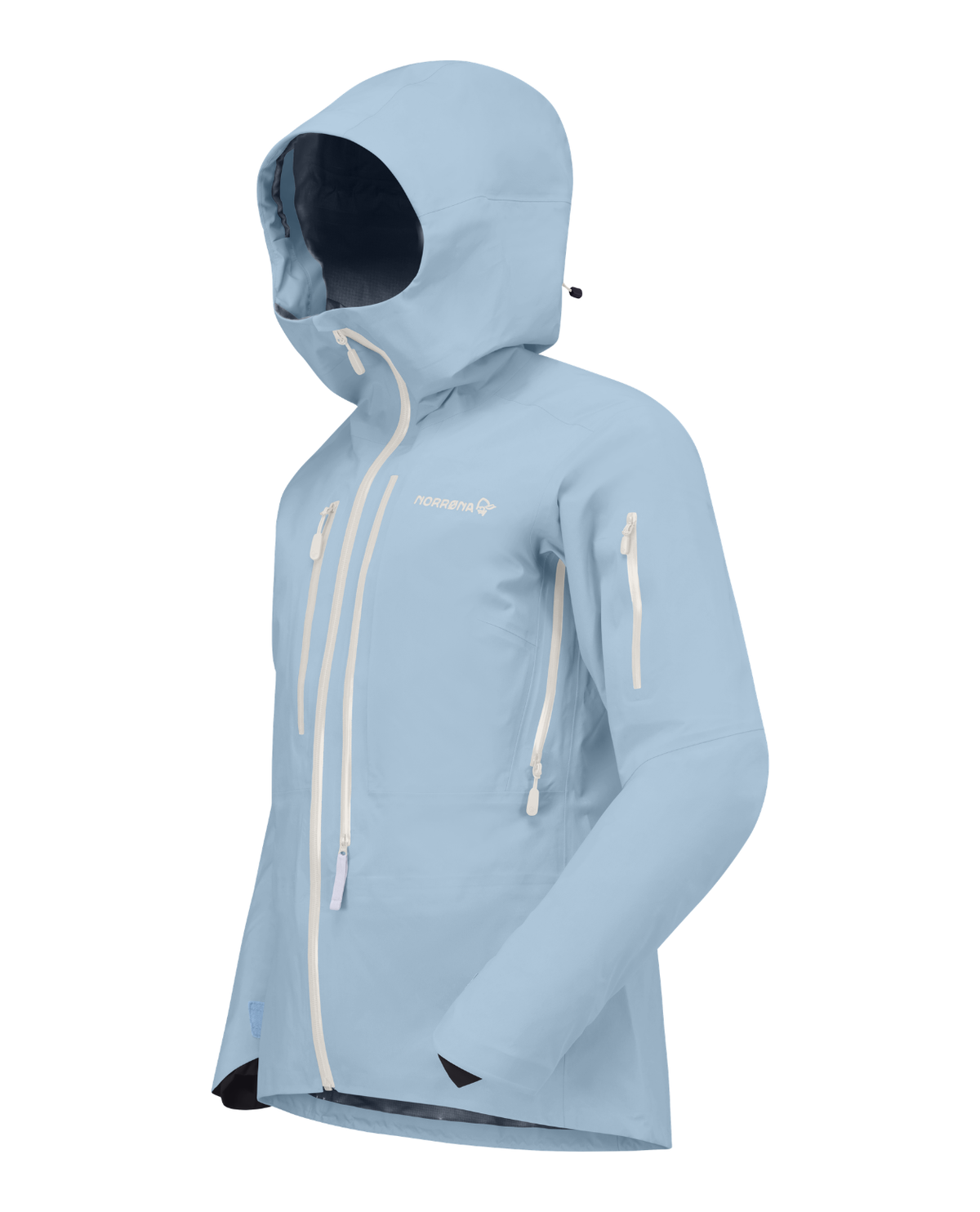 Norrøna Lofoten Gore-Tex Pro Jacket Women - Cashmere Blue - Alpingaraget