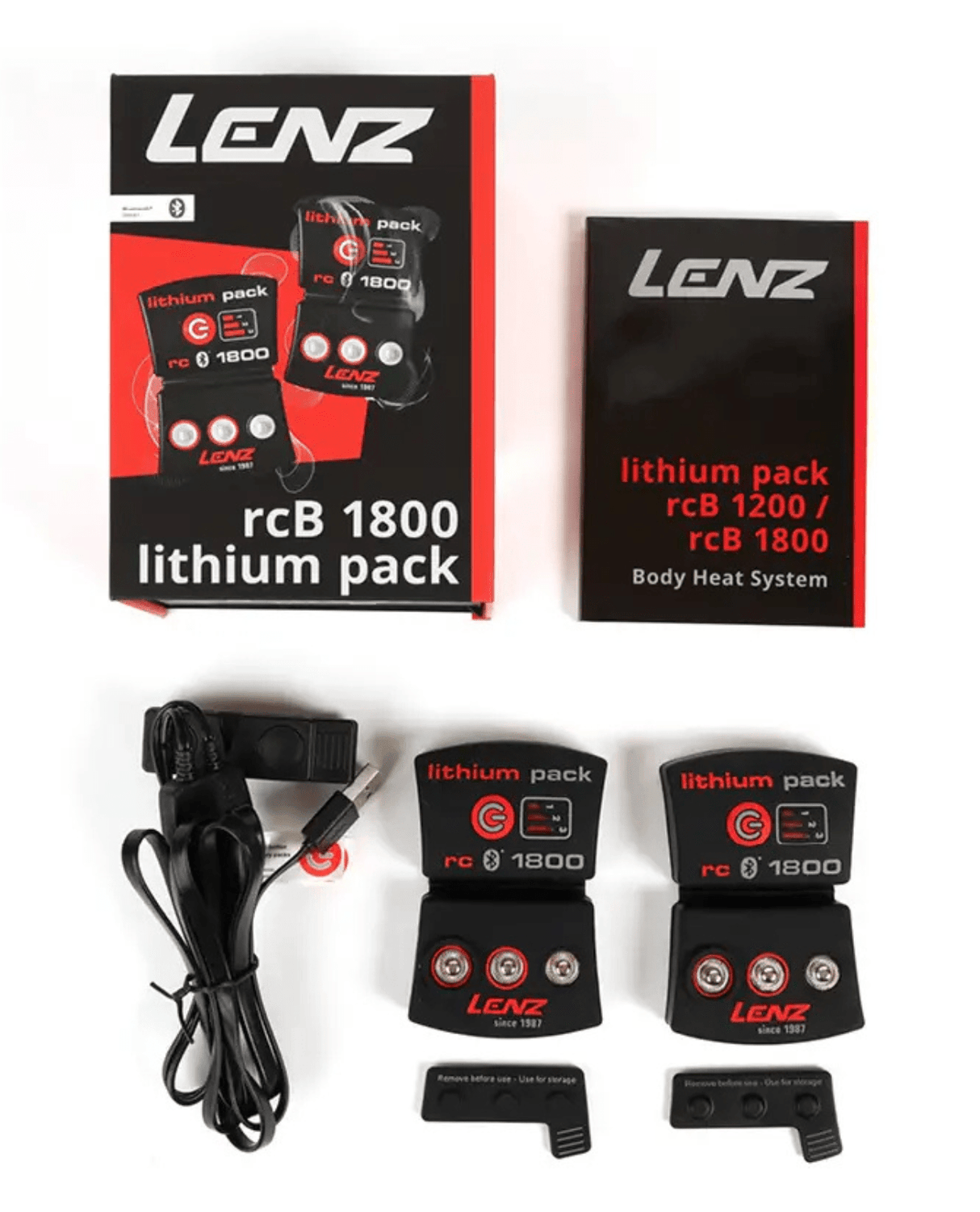 Lenz Lithium Pack rcB 1800 (Eu/Us) - Strumpor - Alpingaraget