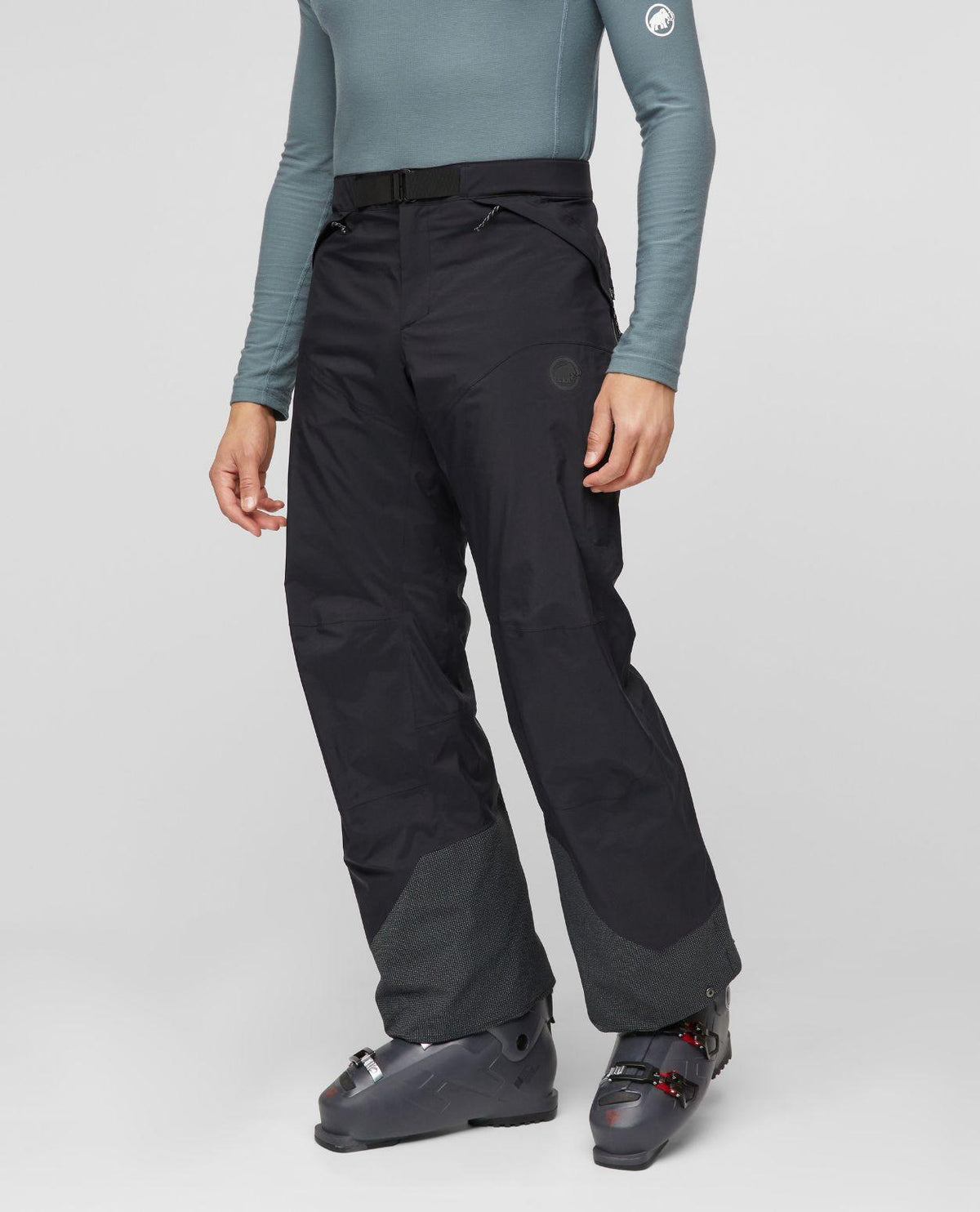 Mammut Haldigrat Gore-Tex HS Thermo Pants Men - Svart skidbyxa