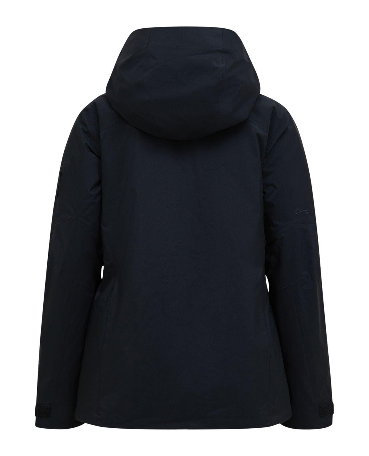Peak Performance Alpine Gore-Tex Insulated Jacket Women - Svart bakifrån