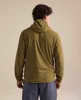Arc'teryx Proton SL Hoody Men i färg bracken visas bakifrån av en manlig modell