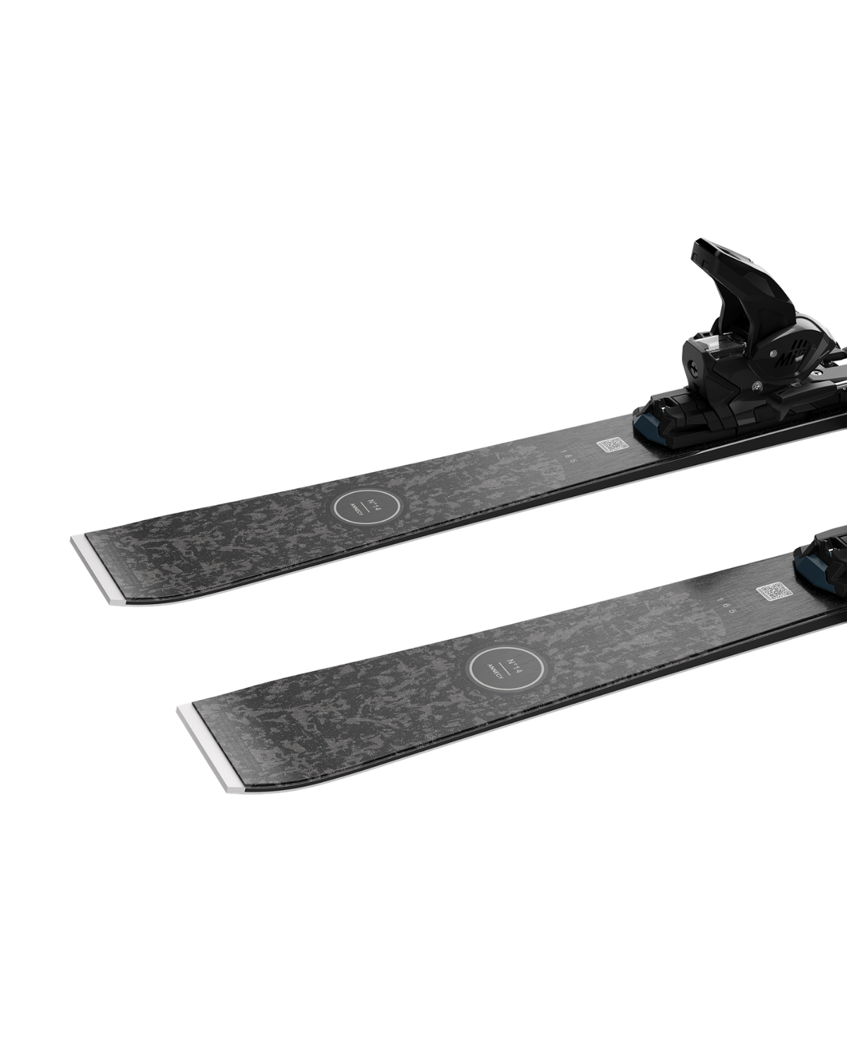 Salomon S/Max N°14 + Mi12 GW 26/27 pistskidor i svart design för damer med förmonterad bindning.