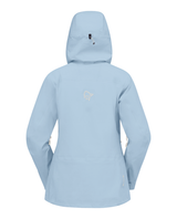Norrøna Lofoten Gore-Tex Pro Jacket Women - Cashmere Blue baksida