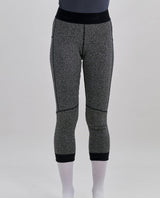 POC Layer Cut Resistant Tights Dam i färg Uranium Black, skurna för alpin skidåkning.