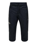 Svara svarta Peak Performance 40Y R&D Gore-Tex skidbyxor för dam med teknisk design och tryckt R&D-detalj.