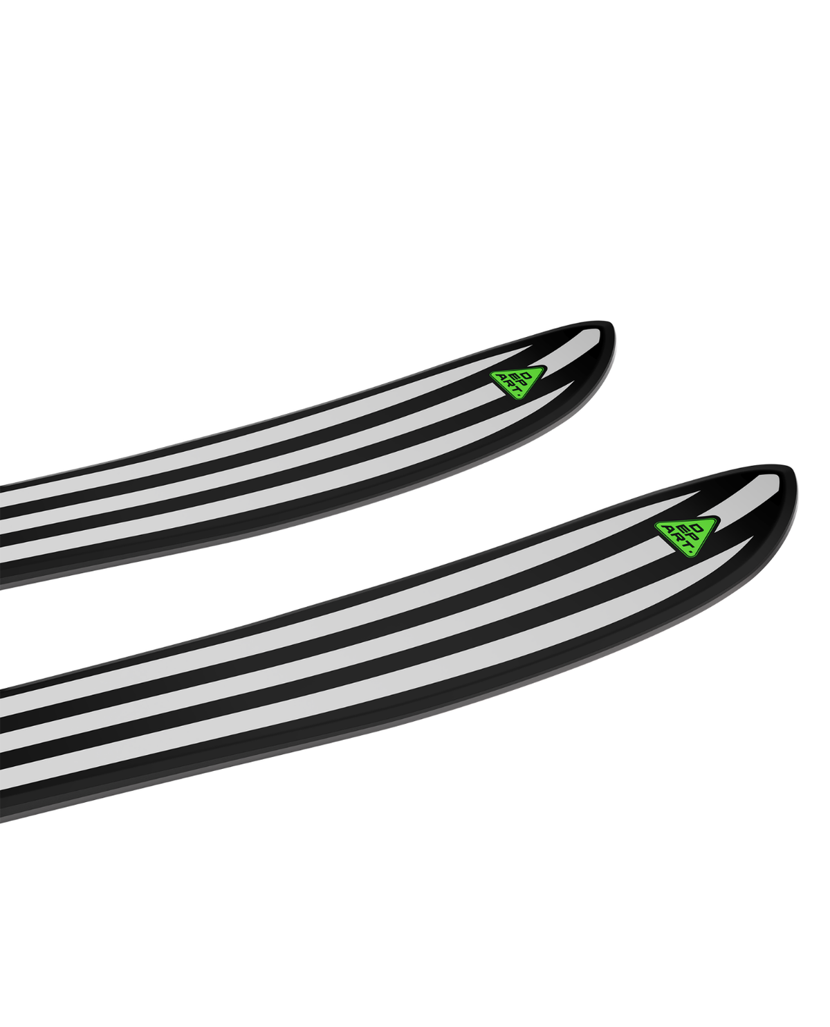 Salomon départ. 01 26/27 - Svart parkskida med spetsig profil och designdetaljer från Alpingaraget