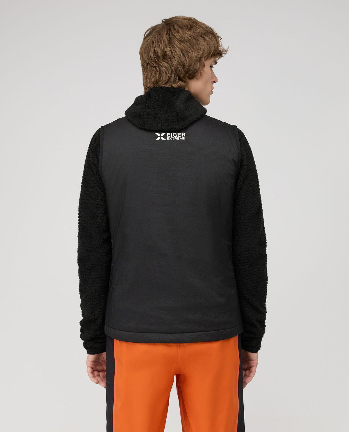 Mammut Eiger Free Light IN Vest Men - Svart väst bakifrån