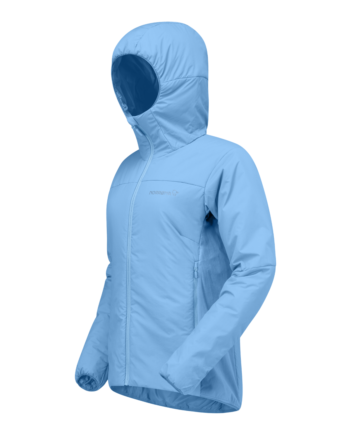 Norrøna Femund thermo60 Zip Hood Women - Allure Blå