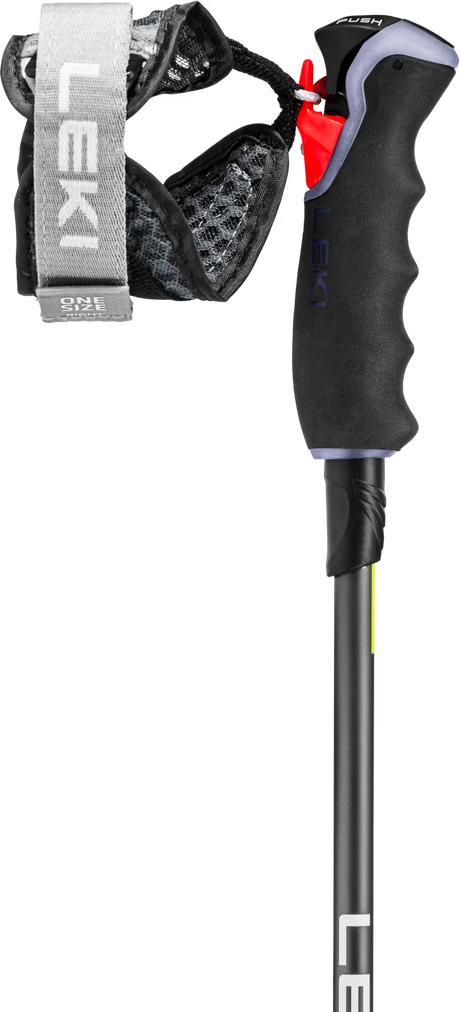 Leki Carbon 12 3D - Black / Dark Anthracite / Neon Yellow - Alpingaraget