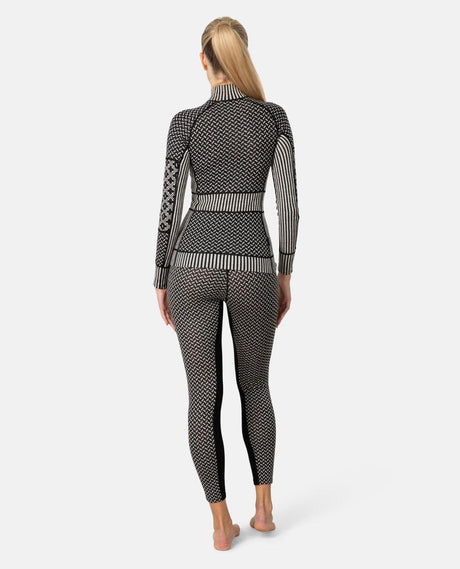 Kari Traa Smekker High Waist Pants - Black bakifrån