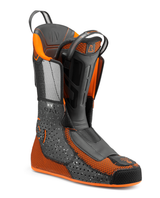 Tecnica Mach1 HV 130 TD alpinpjäxa innersko i orange och svart färg.