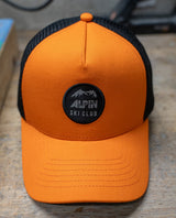 Alpingaraget Ski Club - Orange/Svart - Klädtillbehör - Alpingaraget