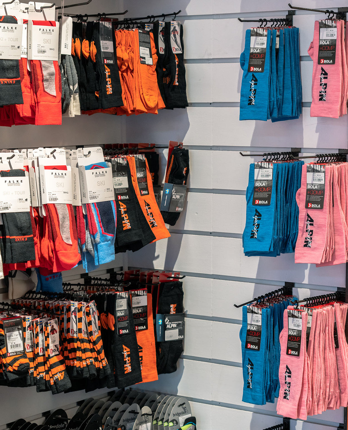 Alpingaraget Skidstrumpa Comp+ - Rosa - Alpingaraget