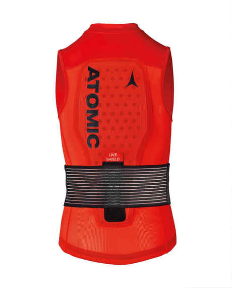 Atomic Junior Live Shield Vest Amid LV2 - Red - Alpingaraget
