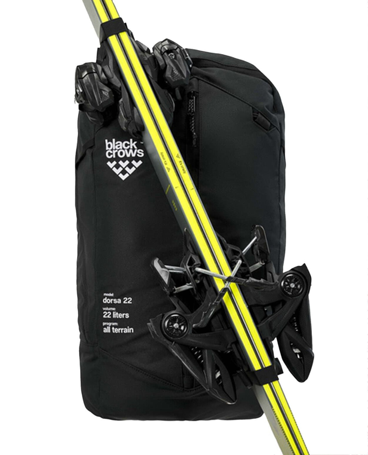 Black Crows Dorsa Backpack 22 - Black White  Alpingaraget