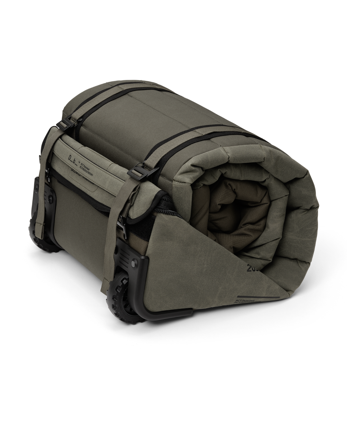 D_b_ Snow Roller Pro 127L - Forest Green  Alpingaraget