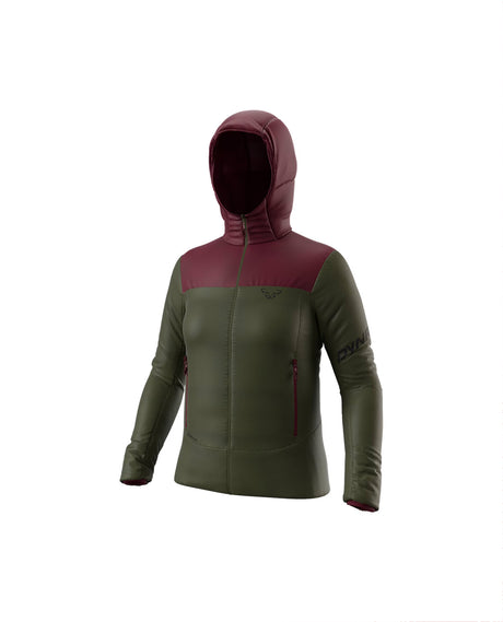 Dynafit W Radical PRL Hood Jacket - Olive Knight - Alpingaraget
