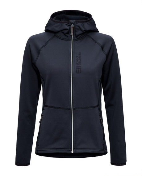 Elevenate Women Skiers Fleece Hood - Dark Navy - Alpingaraget