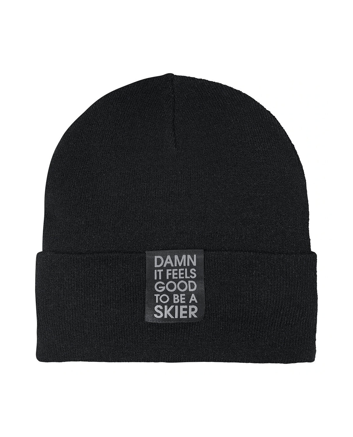 Elevenate Skier Beanie - Black Solid - Alpingaraget