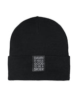 Elevenate Skier Beanie - Black Solid - Alpingaraget