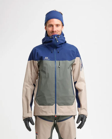 Elevenate Men Bec De Rosses XI Jacket - Ginger Beige - Alpingaraget