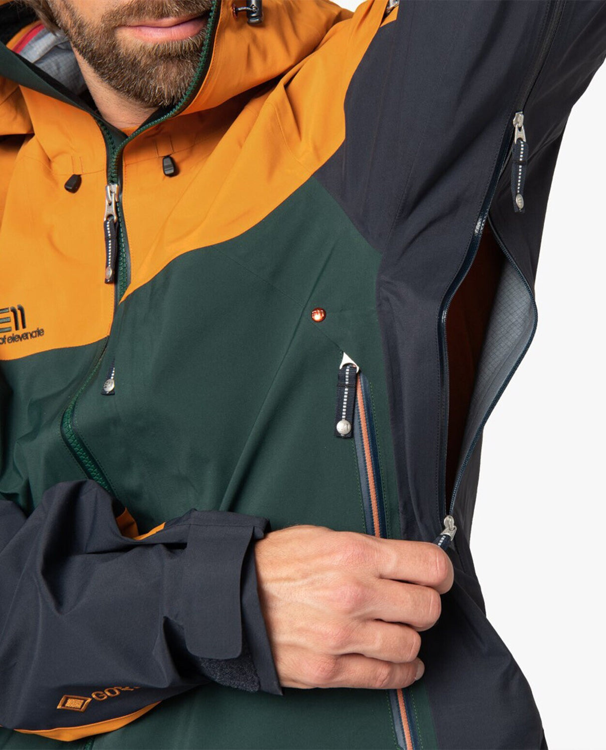 Elevenate Men Bec De Rosses XI Jacket - Ginger Beige - Alpingaraget