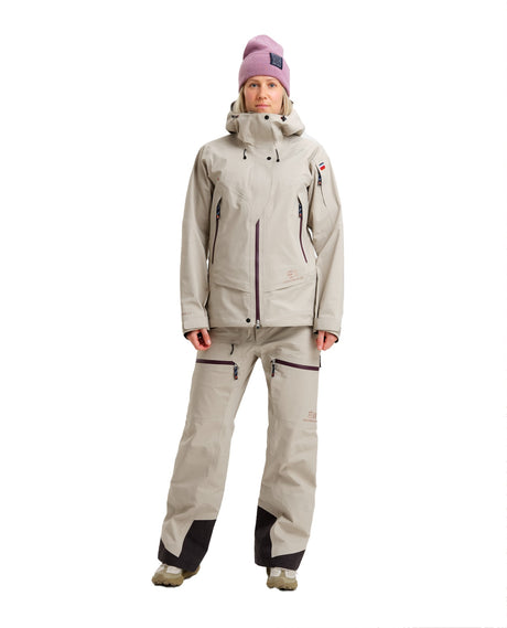 Elevenate Women Pure Jacket - Ginger Beige - Alpingaraget