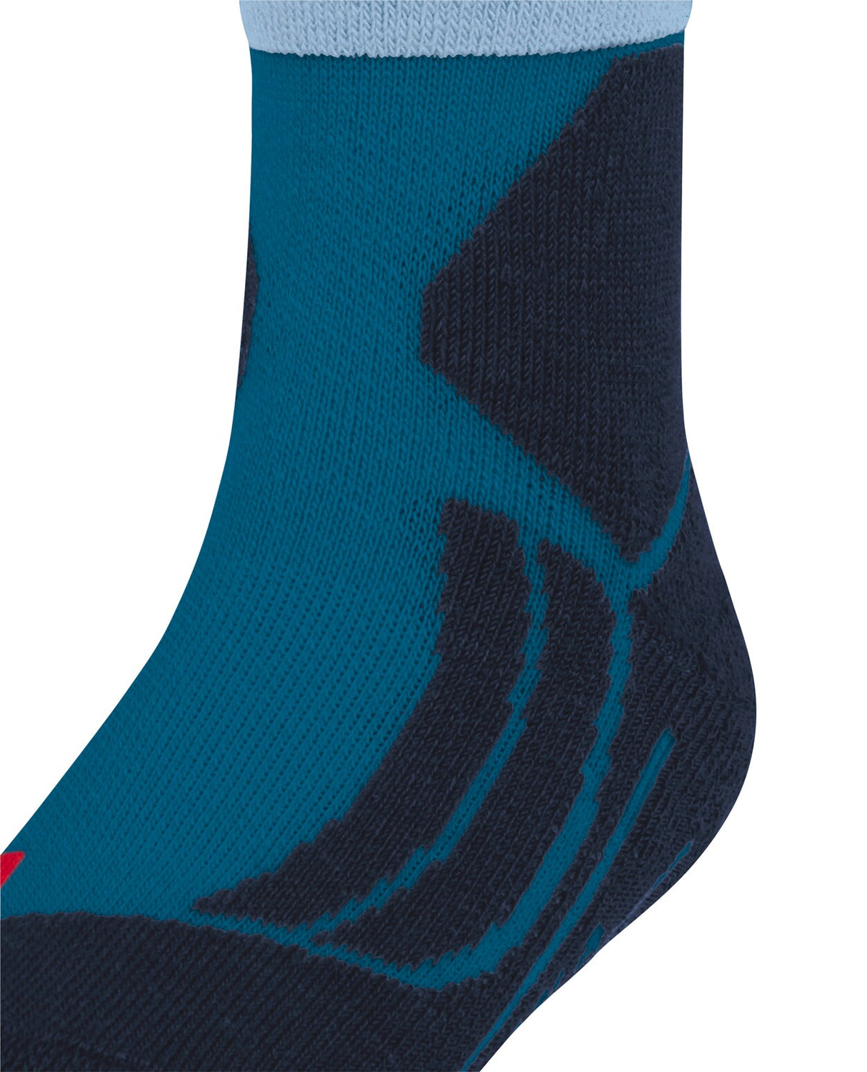 FALKE Junior SK2 Stripes - Petrol - Alpingaraget